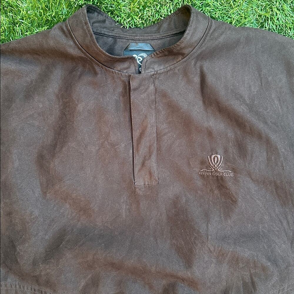 Zero Restriction Microsuede Pullover Half Snap Go… - image 2